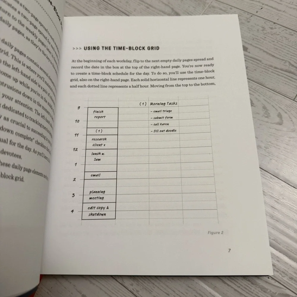 The Time-Block Planner: Daily Method for Deep Work in a Distracted World Newport